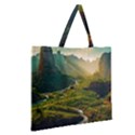Zipper Large Tote Bag 