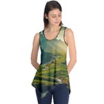 Mountains Trees Forest Sleeveless Tunic