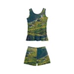 Mountains Trees Forest Kids  Boyleg Swimsuit