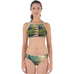 Mountains Trees Forest Perfectly Cut Out Bikini Set