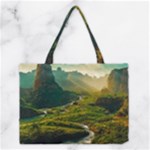 Mountains Trees Forest Medium Tote Bag