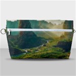 Mountains Trees Forest Handbag Organizer