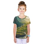 Mountains Trees Forest Kids  One Piece T-Shirt