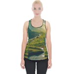Mountains Trees Forest Piece Up Tank Top