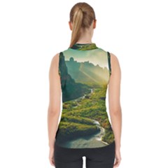 Mock Neck Shell Top 