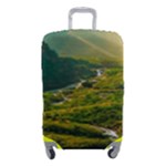 Mountains Trees Forest Luggage Cover (Small)