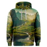 Mountains Trees Forest Men s Overhead Hoodie