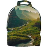 Mountains Trees Forest Mini Full Print Backpack