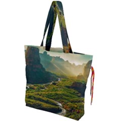 Drawstring Tote Bag 