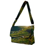 Mountains Trees Forest Full Print Messenger Bag (S)
