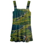 Mountains Trees Forest Kids  Layered Skirt Swimsuit