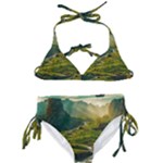 Mountains Trees Forest Kids  Classic Bikini Set