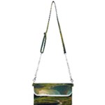 Mountains Trees Forest Mini Crossbody Handbag