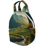 Mountains Trees Forest Travel Backpack