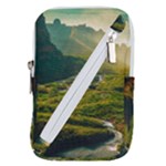 Mountains Trees Forest Belt Pouch Bag (Small)