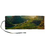 Mountains Trees Forest Roll Up Canvas Pencil Holder (M)