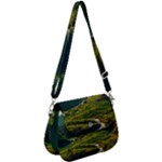 Mountains Trees Forest Saddle Handbag