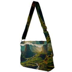 Full Print Messenger Bag (L) 