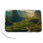 Mountains Trees Forest Pen Storage Case (S)