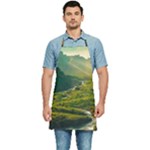 Mountains Trees Forest Kitchen Apron
