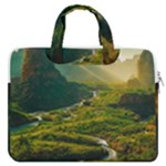Mountains Trees Forest MacBook Pro 13  Double Pocket Laptop Bag