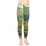 Mountains Trees Forest Kids  Classic Winter Leggings