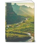 Mountains Trees Forest 5  x 7  Hardcover Notebook