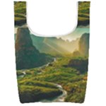 Mountains Trees Forest Foldable Shopping Bag