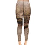 Path Trees Forest Fantasy Everyday Leggings 