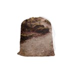 Path Trees Forest Fantasy Drawstring Pouch (Medium)