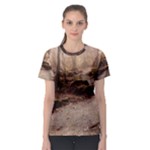 Path Trees Forest Fantasy Women s Sport Mesh T-Shirt
