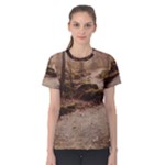 Path Trees Forest Fantasy Women s Cotton T-Shirt