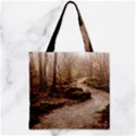 Zipper Grocery Tote Bag 