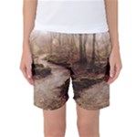 Path Trees Forest Fantasy Women s Basketball Shorts