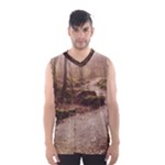 Path Trees Forest Fantasy Men s Basketball Tank Top
