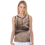 Path Trees Forest Fantasy Women s Basketball Tank Top
