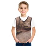 Path Trees Forest Fantasy Kids  Basketball Tank Top