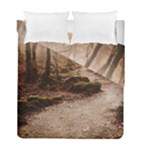 Path Trees Forest Fantasy Duvet Cover Double Side (Full/ Double Size)