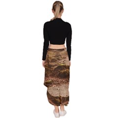 Asymmetrical Ruffle Hem Skirt  
