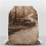 Path Trees Forest Fantasy Drawstring Bag (Small)