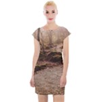 Path Trees Forest Fantasy Cap Sleeve Bodycon Dress