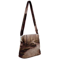 Zipper Messenger Bag 