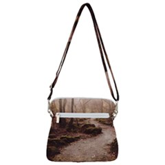 Zipper Messenger Bag 