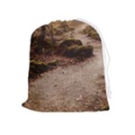 Path Trees Forest Fantasy Drawstring Pouch (XL)