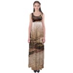 Path Trees Forest Fantasy Empire Waist Maxi Dress
