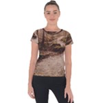Path Trees Forest Fantasy Short Sleeve Sports Top 