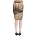 Midi Wrap Pencil Skirt 