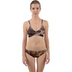 Path Trees Forest Fantasy Wrap Around Bikini Set
