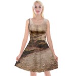 Path Trees Forest Fantasy Reversible Velvet Sleeveless Dress