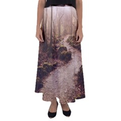 Flared Maxi Skirt 